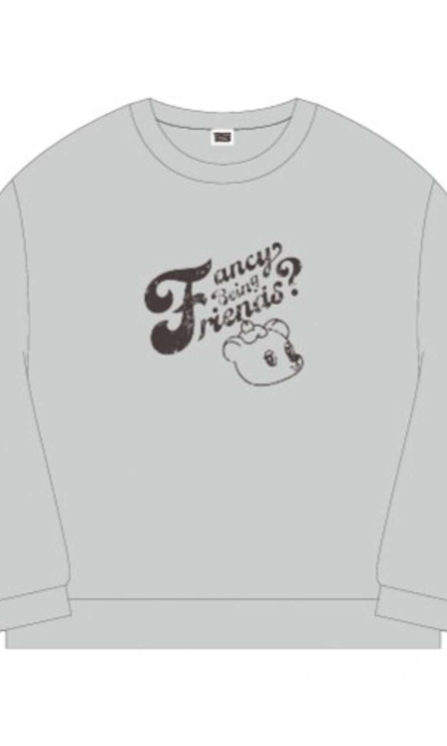 LEE DONG WOOK [Fancy Being Friends?] OFFICIAL MD - WOOKDONG SWEATSHIRT