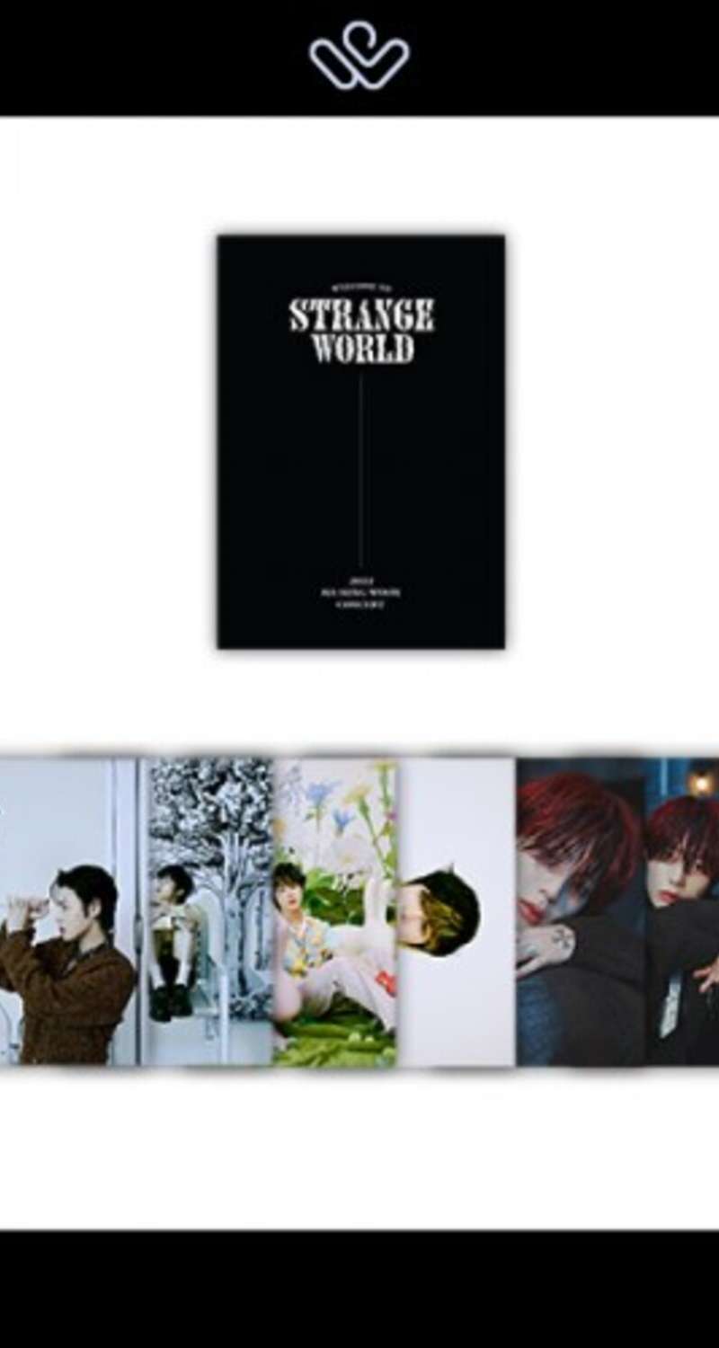 HA SUNG WOON [STRANGE WORLD] Official Merchandise - Postcard Set