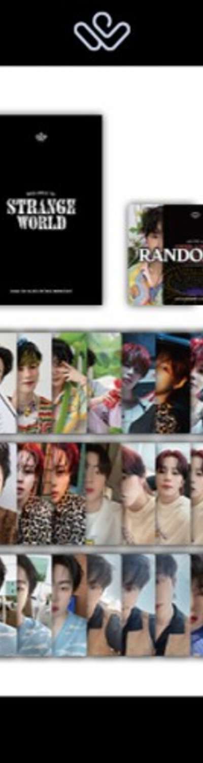HA SUNG WOON [STRANGE WORLD] OFFICIAL MD - Random Photocard Set