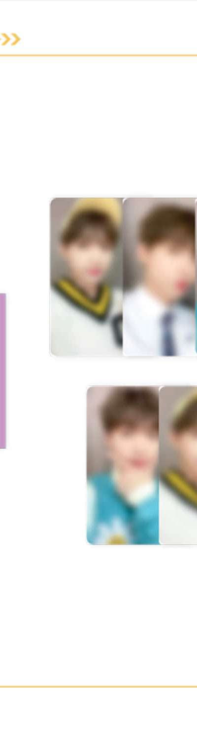 JEONG SEWOON [LUCKY AIRLINE GATE 4] FANMEETING MD - PHOTOCARD SET