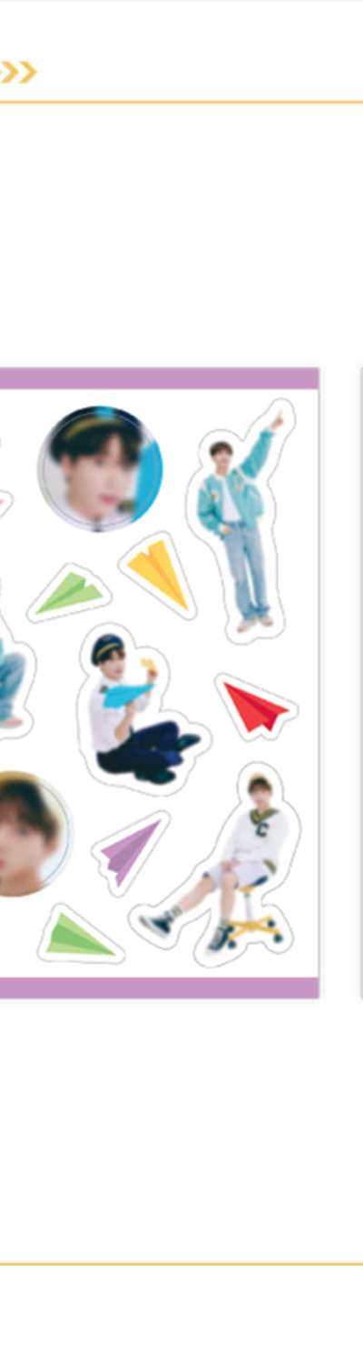 JEONG SEWOON [LUCKY AIRLINE GATE 4] FANMEETING MD - TOPLOADER+DECO SET