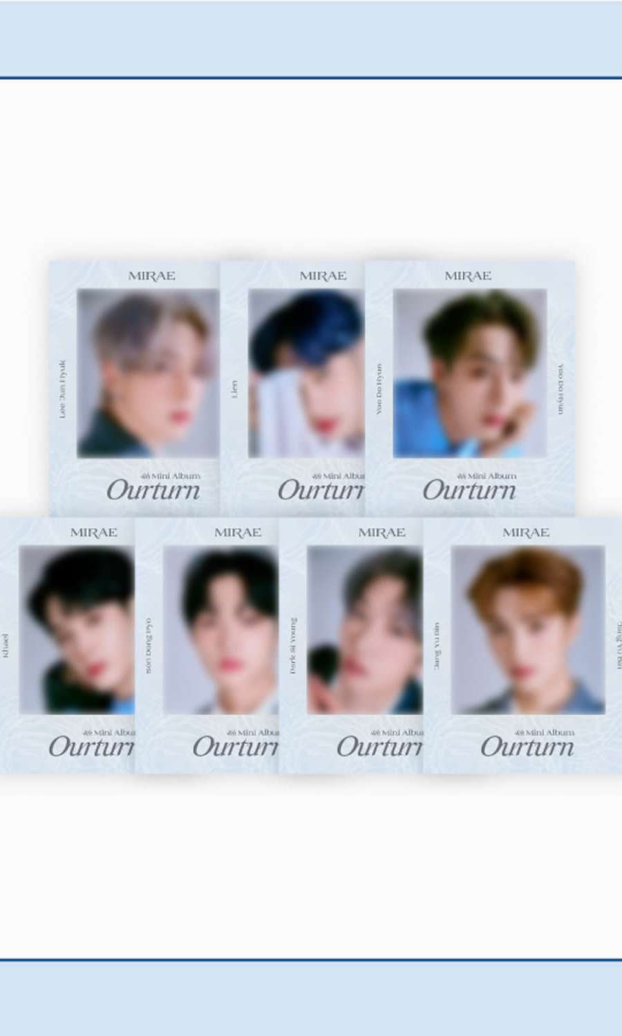 Mirae 4th Mini Album [Ourturn] Official MD - Film Photo Set