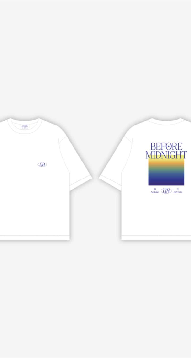 2PM Lee Junho [BEFORE MIDNIGHT] OFFICIAL MD - T-SHIRT White ver.