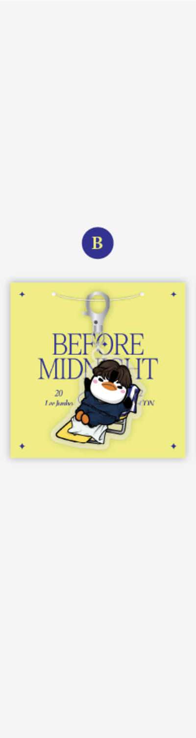 2PM LEE JUNHO [BEFORE MIDNIGHT] OFFICIAL MD - PenPen Mini Charm Acrylic Keyring