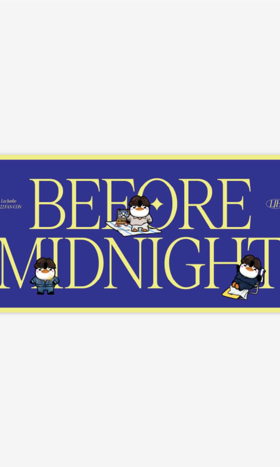 2PM Lee Junho [BEFORE MIDNIGHT] OFFICIAL MD - PenPen BEACH TOWEL
