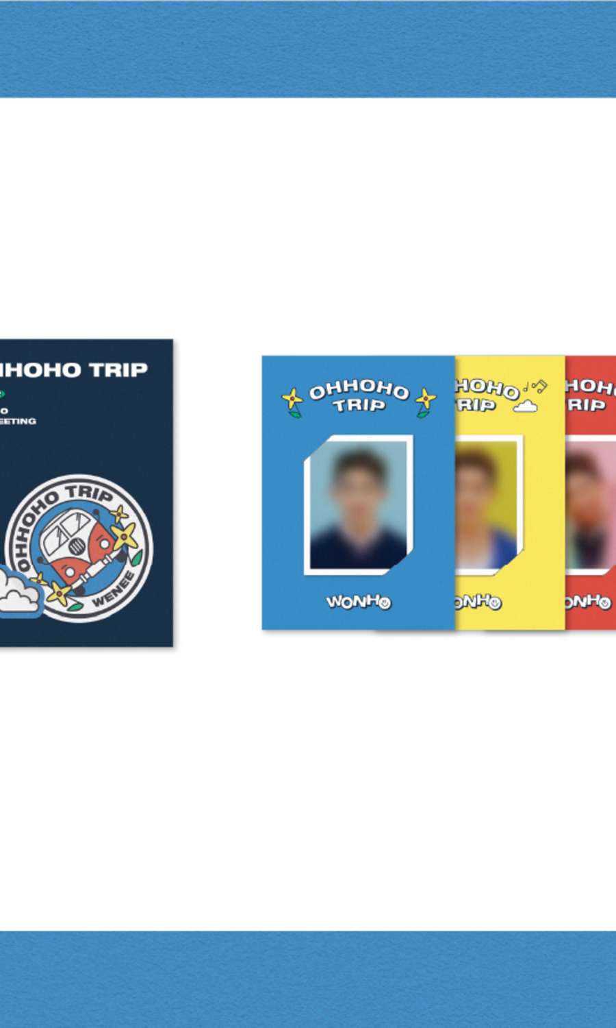 WONHO [OHHOHO TRIP] OFFICIAL MD - ID Photo Set