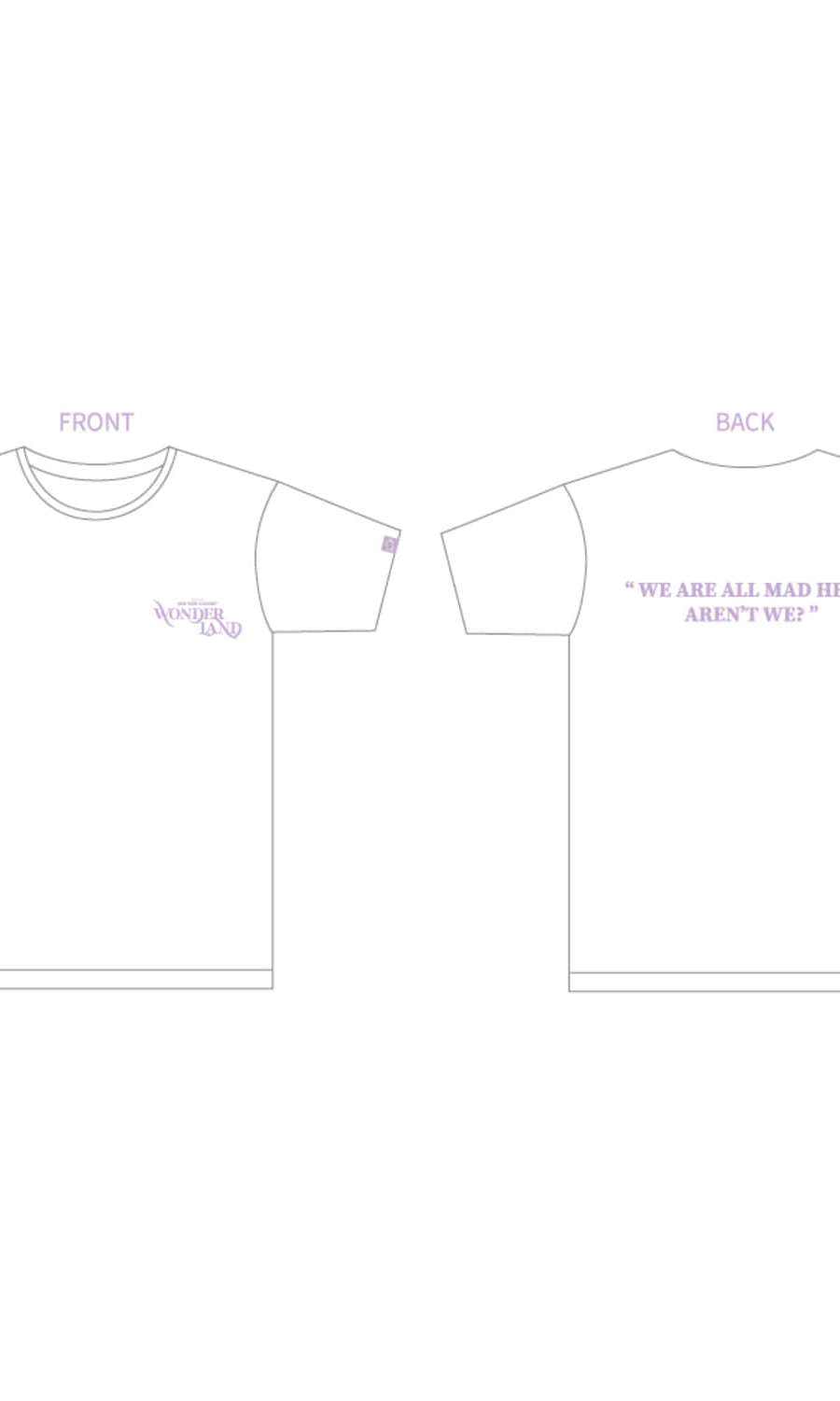 WJSN [WONDER LAND] 2022 WJSN CONCERT Official MD - T-Shirt