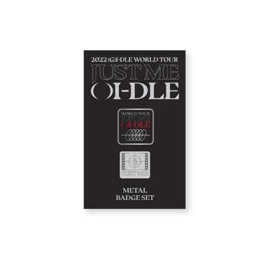 (G)I-DLE 2022 WORLD TOUR [JUST ME ( )I-DLE] IN SEOUL - Metal Badge Set