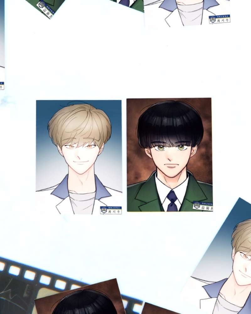 [Spinach Bouquet] Webtoon Shop Photography Studio Half-Size ID Photo 2 Types / Webtoon ID Photo