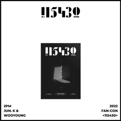 2PM JUN. K & WOOYOUNG 2022 FAN-CON [115430] OFFICIAL GOODS PHOTOBOOK