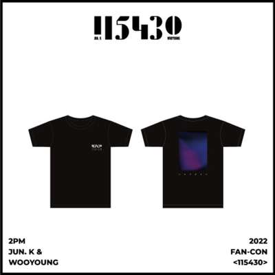 2PM JUN. K & WOOYOUNG 2022 FAN-CON [115430] OFFICIAL GOODS T-SHIRT