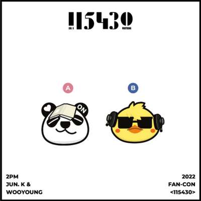 2PM JUN. K & WOOYOUNG 2022 FAN-CON [115430] OFFICIAL GOODS SMART TOK