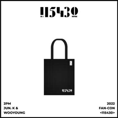 2PM JUN. K & WOOYOUNG 2022 FAN-CON [115430] OFFICIAL GOODS ECO BAG