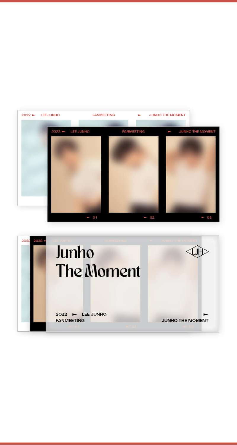 2022 イ・ジュンホ FANMEETING [JUNHO THE MOMENT] フィルムスティッカーセット FILM PHOTO SET