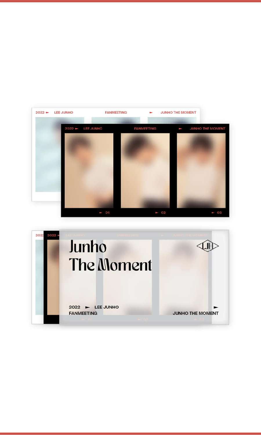2022 イ・ジュンホ FANMEETING [JUNHO THE MOMENT] フィルムスティッカーセット FILM PHOTO SET