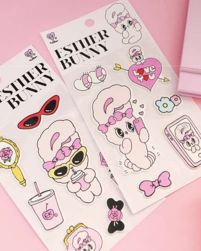 Estherbunny Casting Sticker