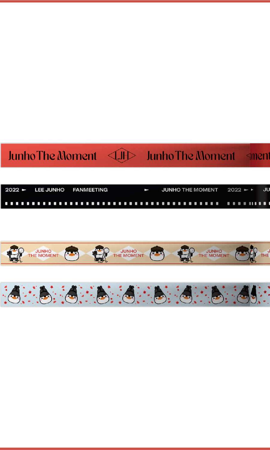 2022イジュンホFANMEETING [JUNHO THE MOMENT]マスキングテープセット