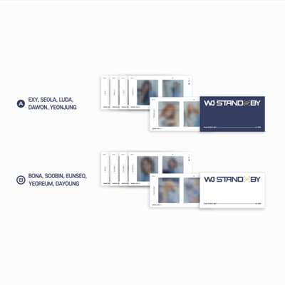 WJSN (Cosmic Girls) [WJ STAND BY] Official MD - Film Photo Set A / B Ver.