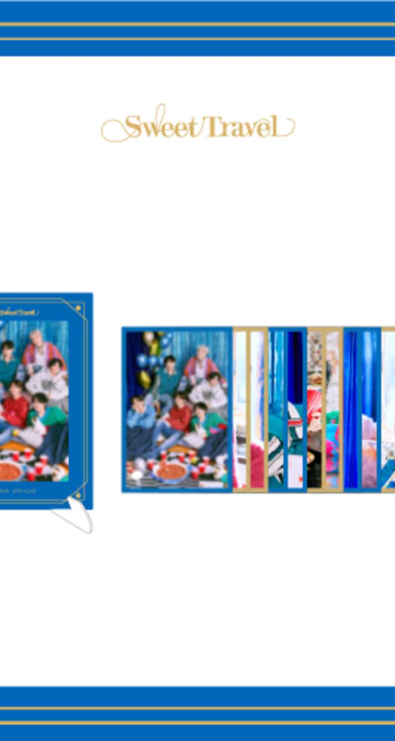 [12/17 Shipment] VICTON [Sweet Travel] Official Goods - STANDING PHOTO FRAME & POSTCARD