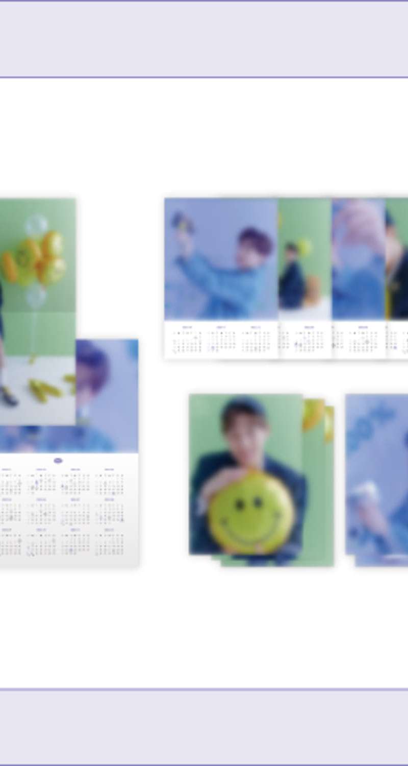 Kim Sung Kyu (KIM SUNG KYU) [SG] Official MD - Calendar & Mini Poster Set