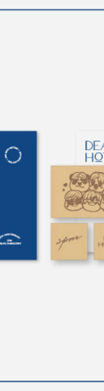 2PM [Dear. HOTTEST] OFFICIAL MD - Stamp & Postcard Set