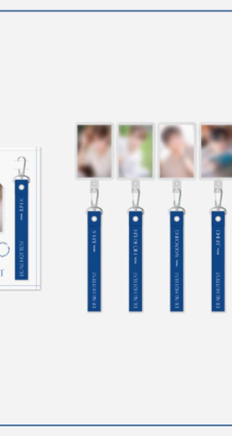 2PM [Dear. HOTTEST] OFFICIAL MD Phone Tag Holder