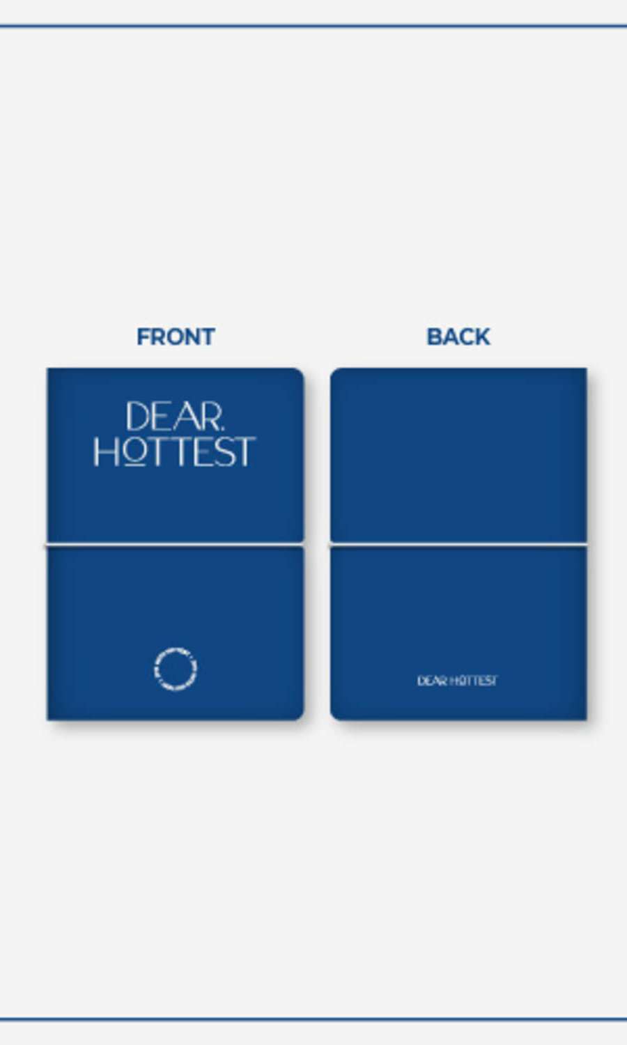 2PM [Dear. HOTTEST] Official Merchandise - Random Photo Binder