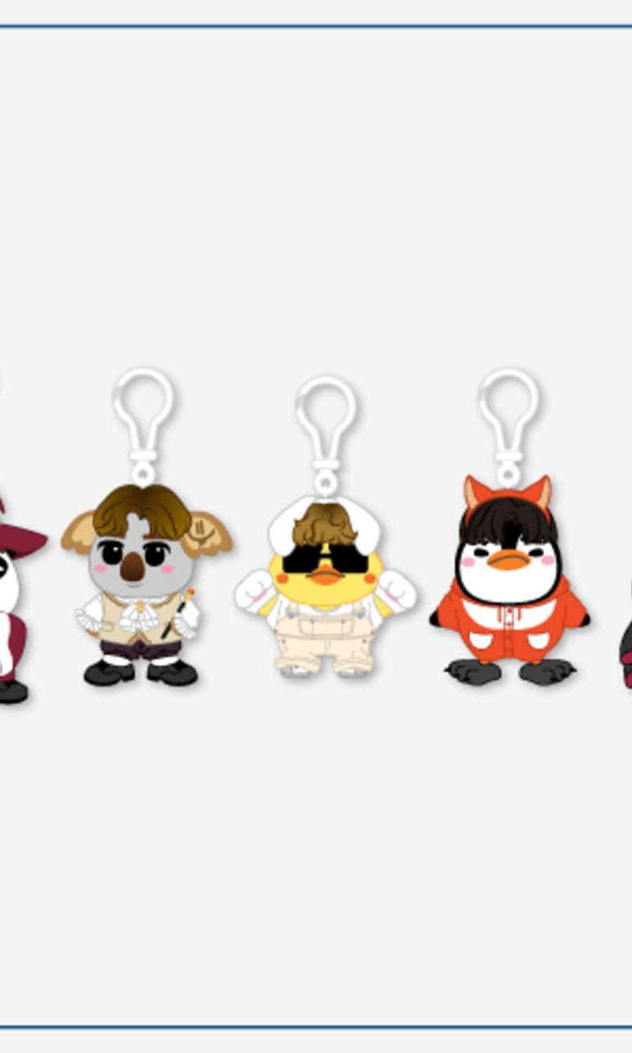 [December 1st Week Sequential Shipping/Separate Shipping Fee Applied] 2PM [Dear. HOTTEST] OFFICIAL MD - Mini Doll Keyring
