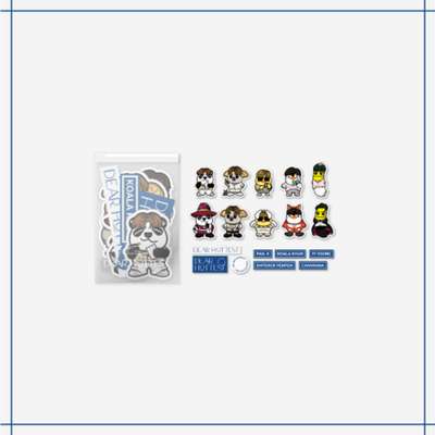 2PM [Dear. HOTTEST] OFFICIAL MD - Big Sticker Set