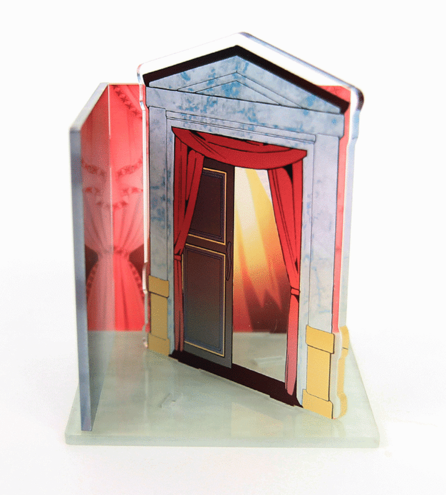 Webtoon Shop Background Diorama - Stage Type 1 / Acrylic Goods / Background Charm