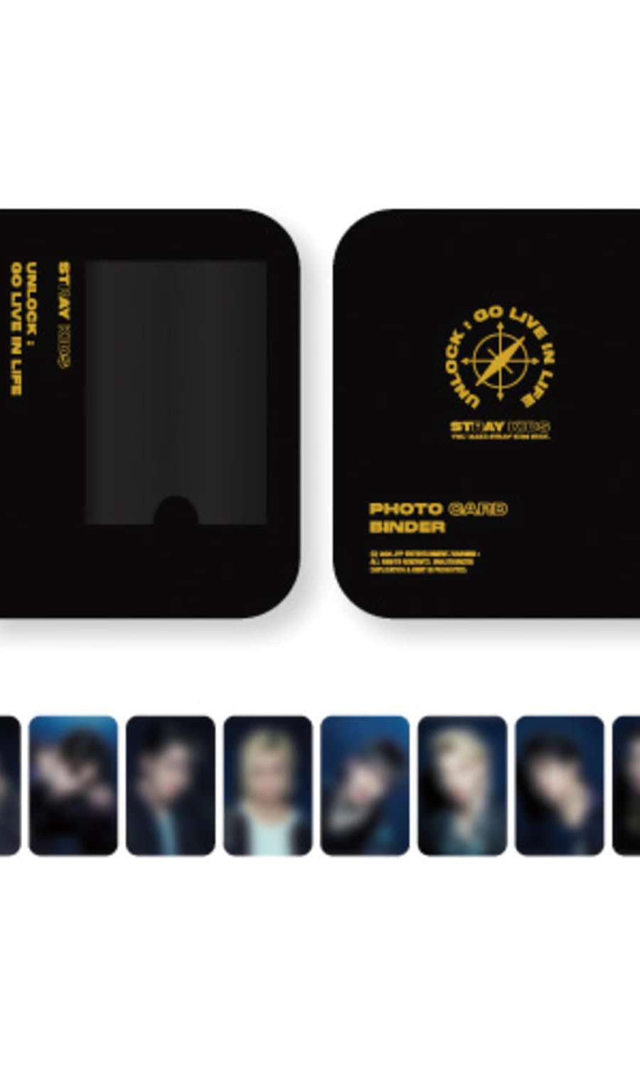 STRAY KIDS [Unlock : GO LIVE IN LIFE] Photocard Binder