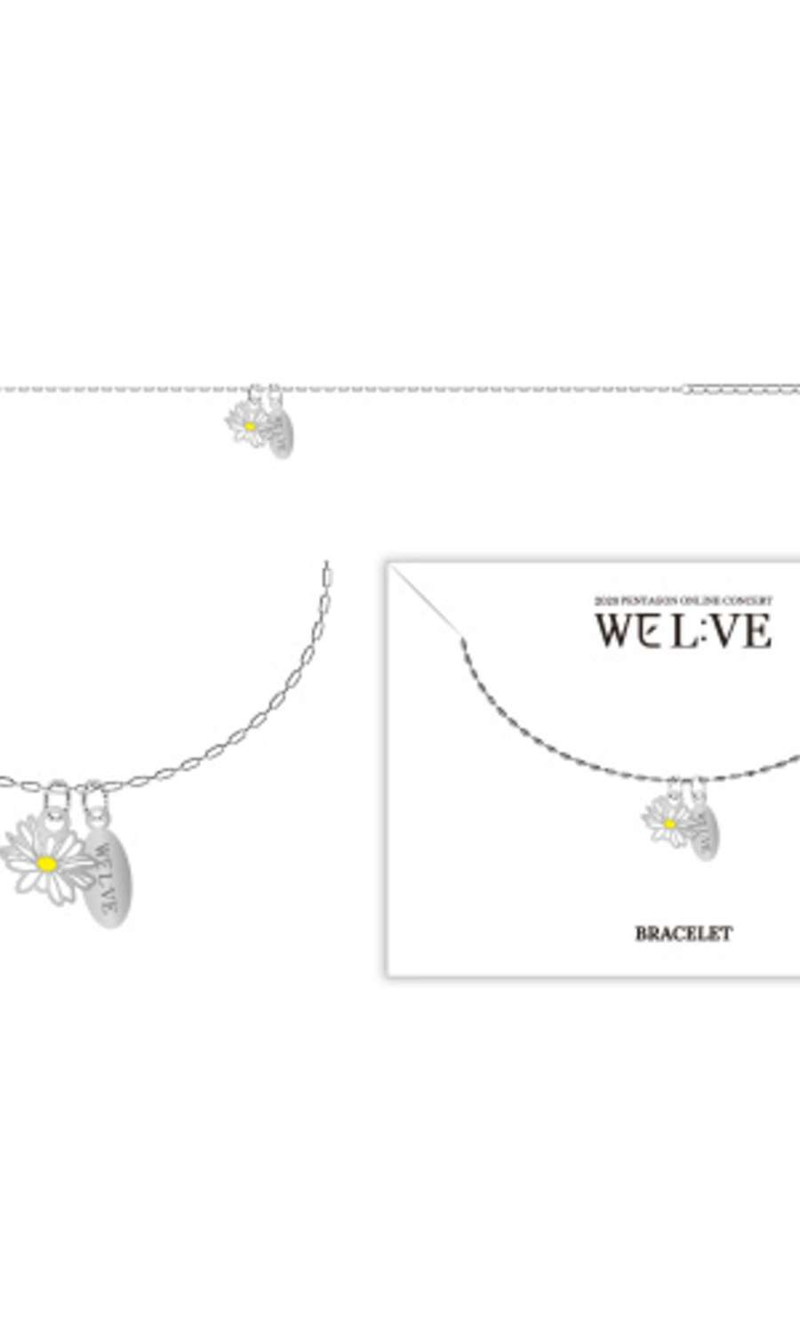 2020 PENTAGON ONLINE CONCERT OFFICIAL MD - [WE L:VE] Bracelet