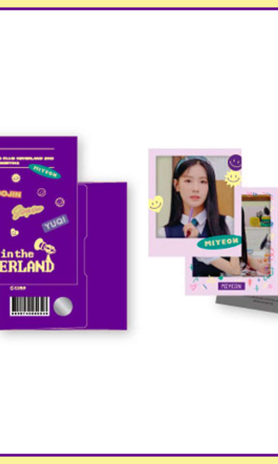 (G)I-DLE [GBC in the NEVERLAND] OFFICIAL MD Polaroid Set
