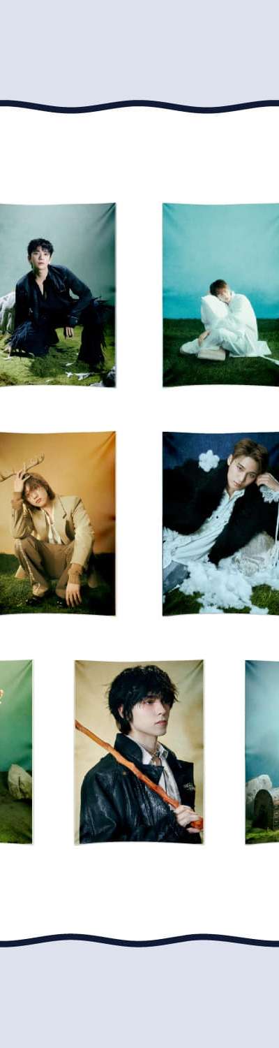 SEVENTEEN - 2026 SEASON'S GREETINGS [HOLIDAY HOUSE] MD 01. Fabric Poster