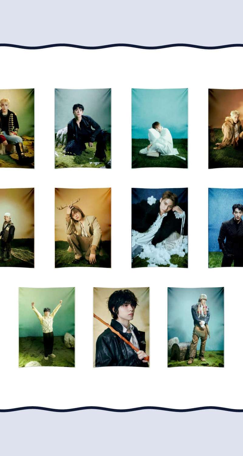 SEVENTEEN - 2026 SEASON'S GREETINGS [HOLIDAY HOUSE] MD 01. Fabric Poster
