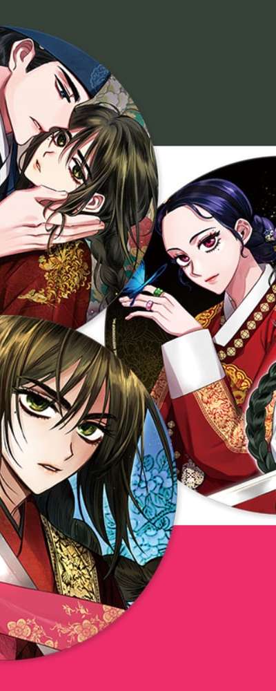 [Nameless Lantern] Born of Destiny Round Mouse Pad 3-Piece Set / Webtoon Goods