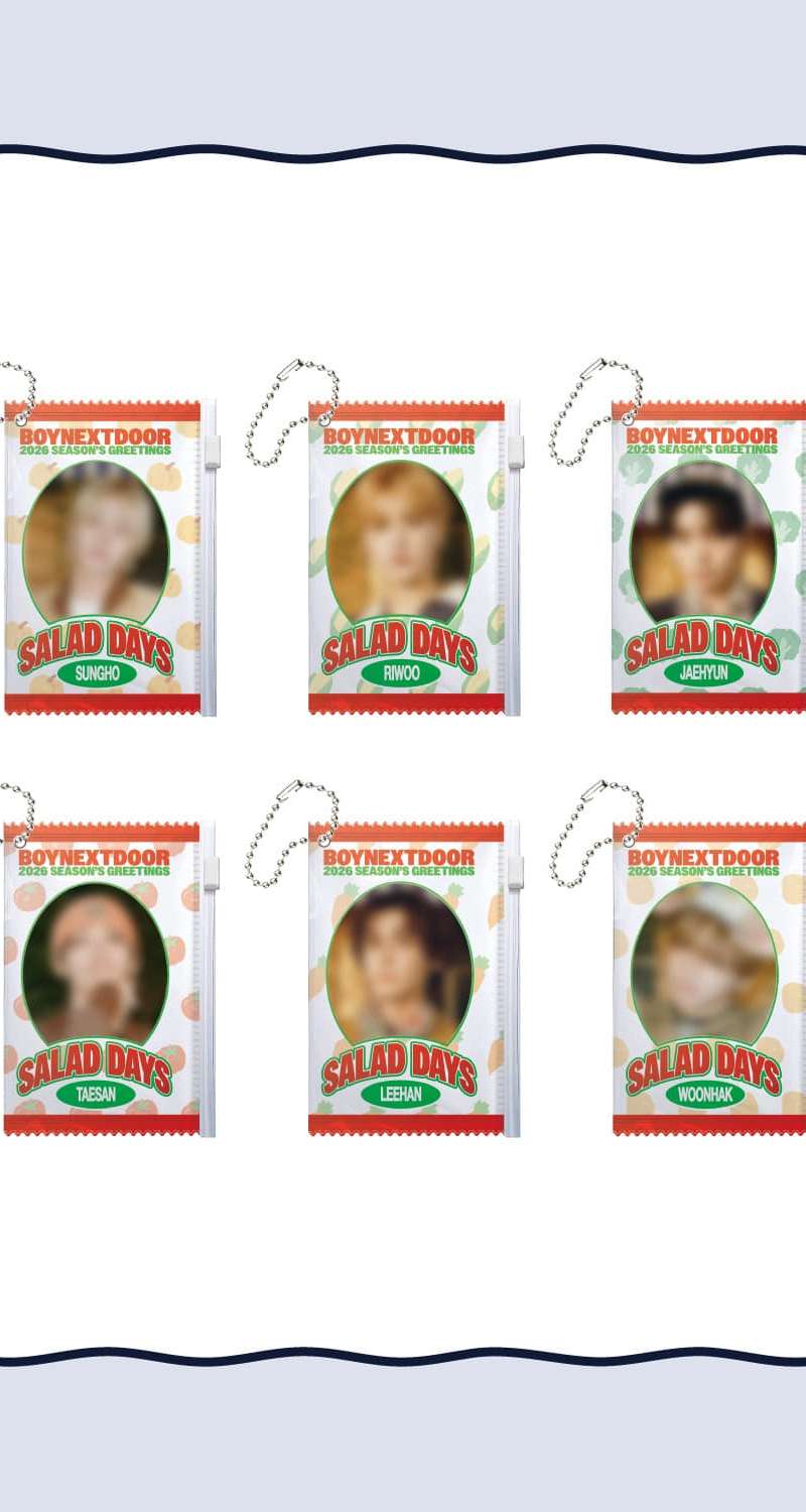 BOYNEXTDOOR - 2026 SEASON'S GREETINGS [HOLIDAY HOUSE] MD 05. Photocard Holder