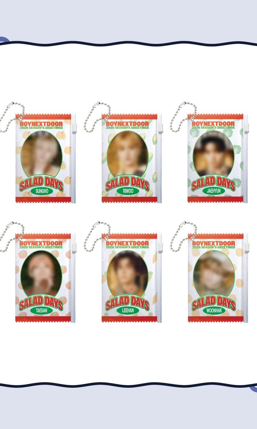 BOYNEXTDOOR - 2026 SEASON'S GREETINGS [HOLIDAY HOUSE] MD 05. Photocard Holder