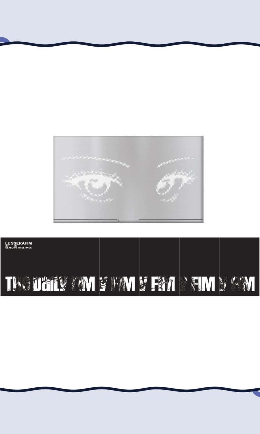 LE SSERAFIM - 2026 SEASON'S GREETINGS [HOLIDAY HOUSE] MD 05. Name Card Case Set