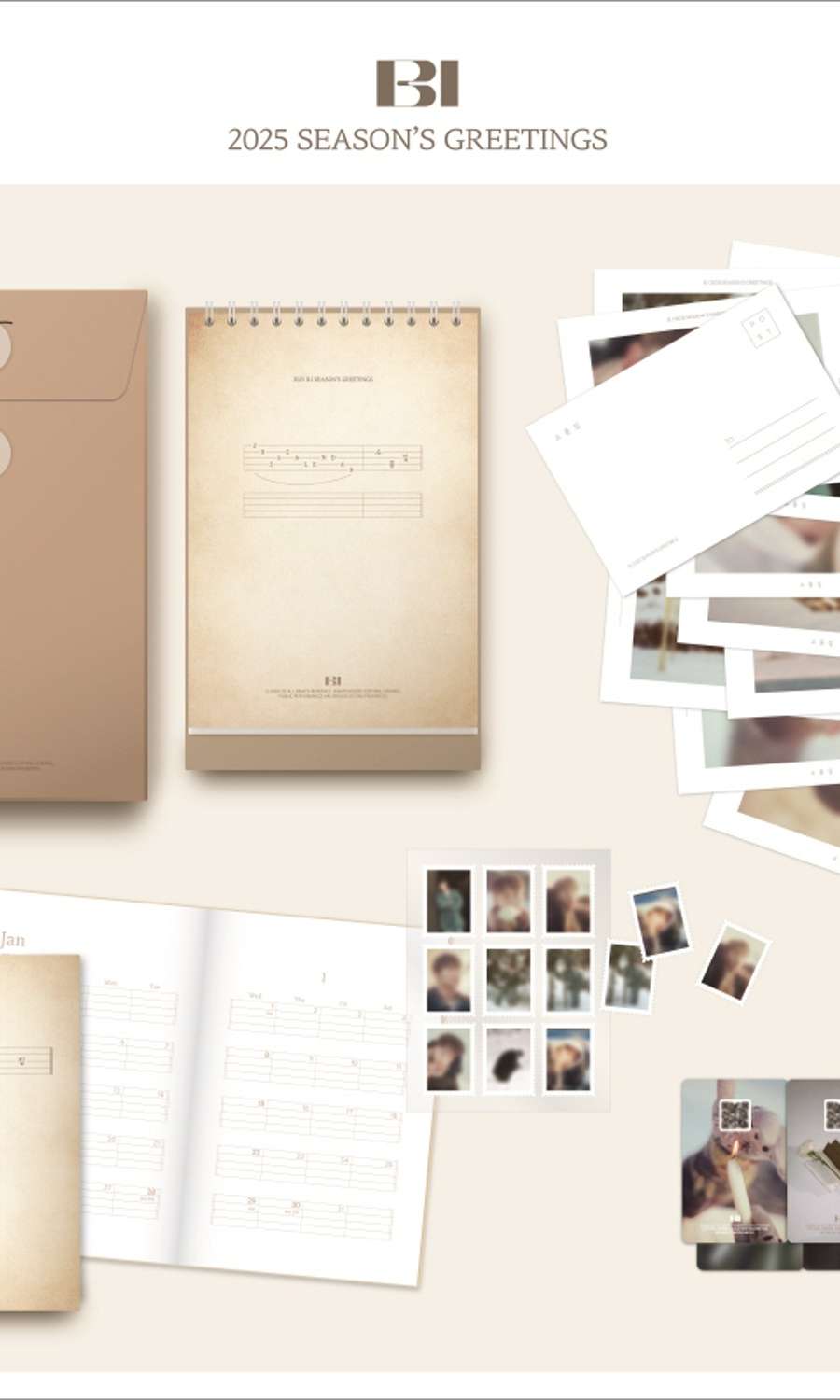 B.I - B.I 2025 SEASON'S GREETINGS [Props Collection]
