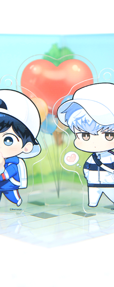 [Winter Cherry Blossom] GJB Hae-Bom and Tae-Sung Park Date Set / Acrylic Goods