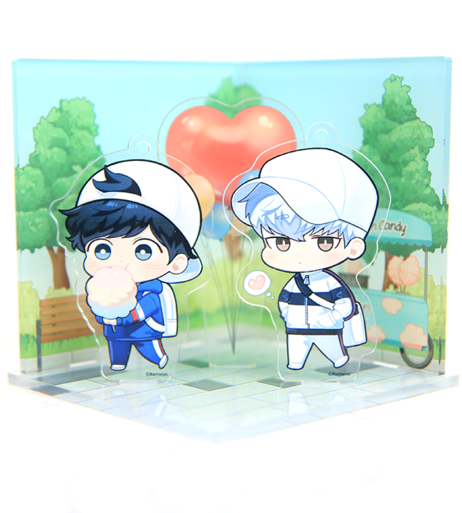 [Winter Cherry Blossom] GJB Hae-Bom and Tae-Sung Park Date Set / Acrylic Goods
