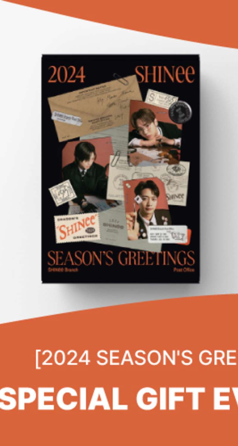 [Bonus Gift] [SHINee] 2024 SEASON'S GREETINGS **Unreleased Polaroid Photocard 3-Piece Set
