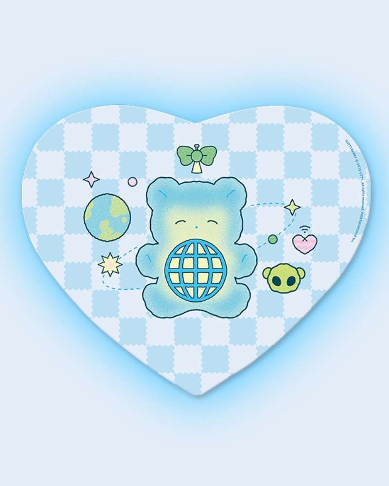 [Slittiberry_LITTY] Litty Alien Heart Mousepad 1 Type / Illustration