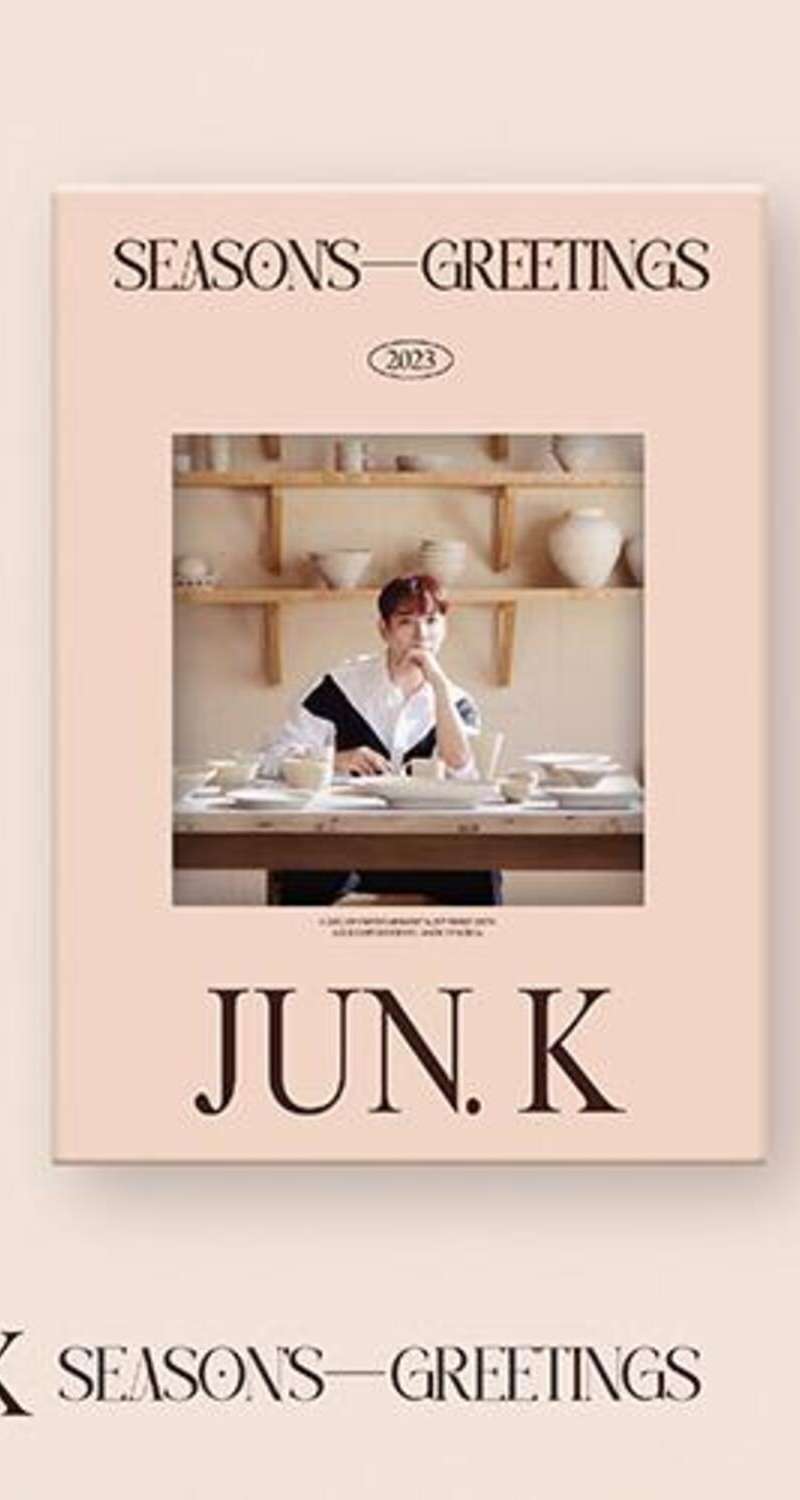[Special Gift] JUN.K - 2023 SEASON'S GREETINGS ** Exclusive Polaroid 1 Type Included