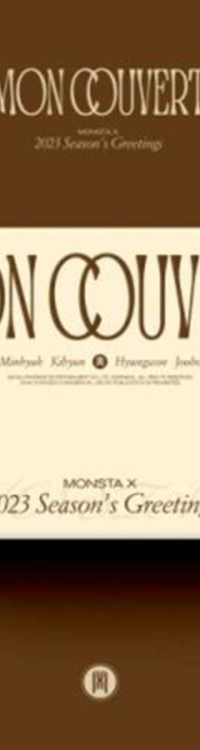 MONSTA X - 2023 SEASON'S GREETING [MON COUVERT] (DESK CALENDAR ver.)
