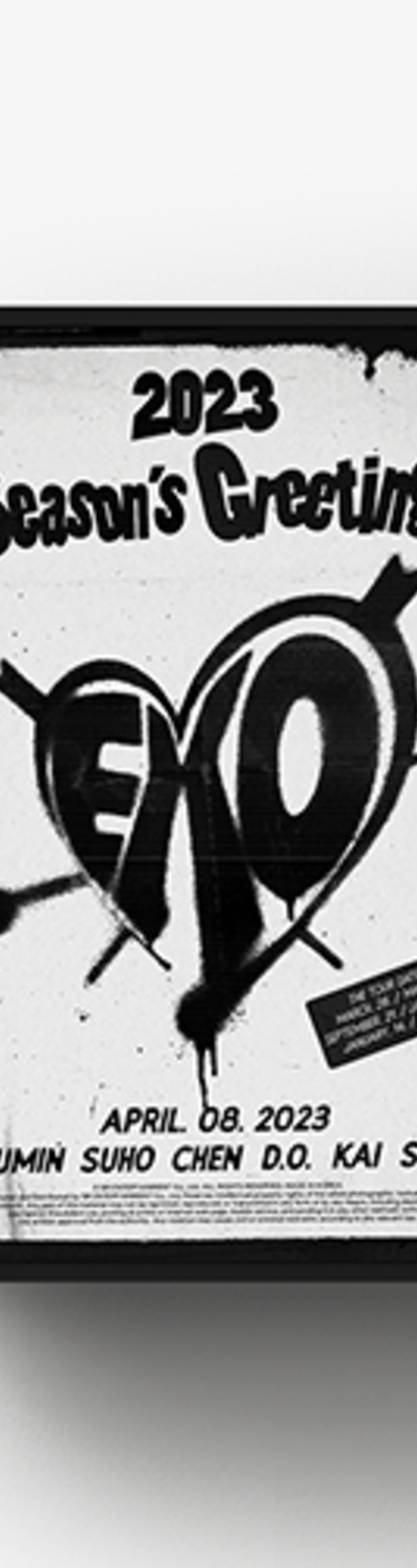 [Special Gift Included] EXO - 2023 SEASON'S GREETINGS [EXO] ** Set of 6 Photocards + Random 1 of 6 Polaroid-Style Photocards