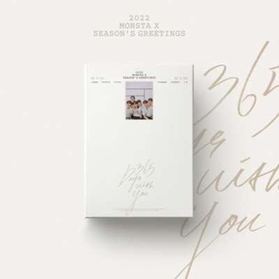 [Non-Returnable/Non-Exchangeable] MONSTA X - 2022 SEASON'S GREETINGS Desk Calendar Package