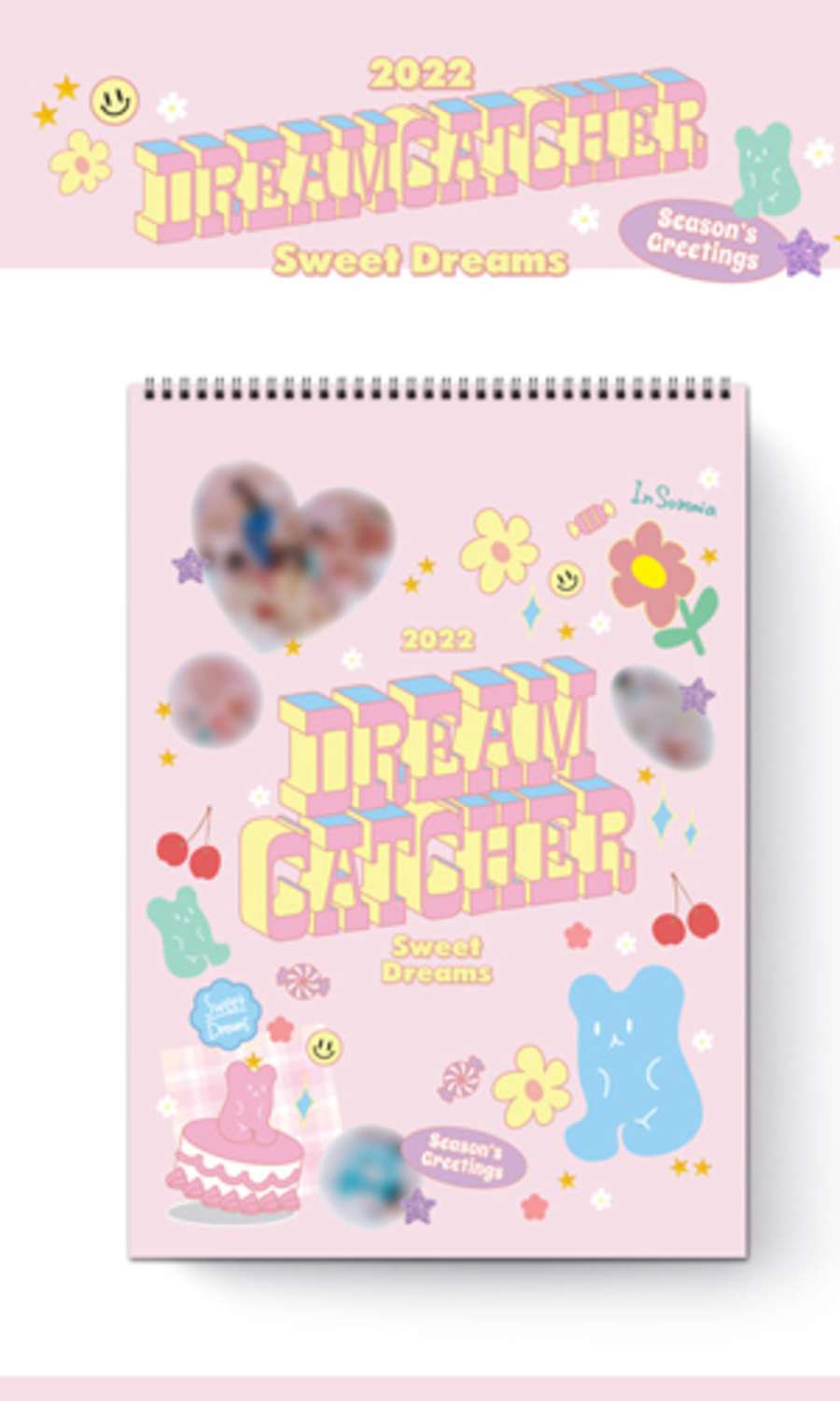 [Non-Exchangeable/Non-Returnable] Dreamcatcher - 2022 Season's Greetings (Sweet Dreams Ver.)