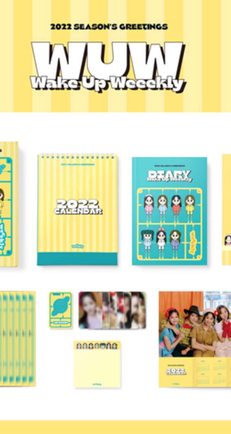 [交換返品不可] Weeekly(ウィークリー) 2022 シーズン グリーティング SEASON'S GREETINGS [WUW : Wake Up Weeekly]
